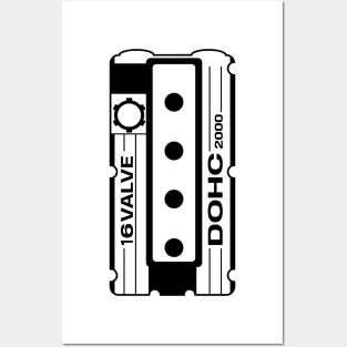 4G63 Valve Cover Posters and Art